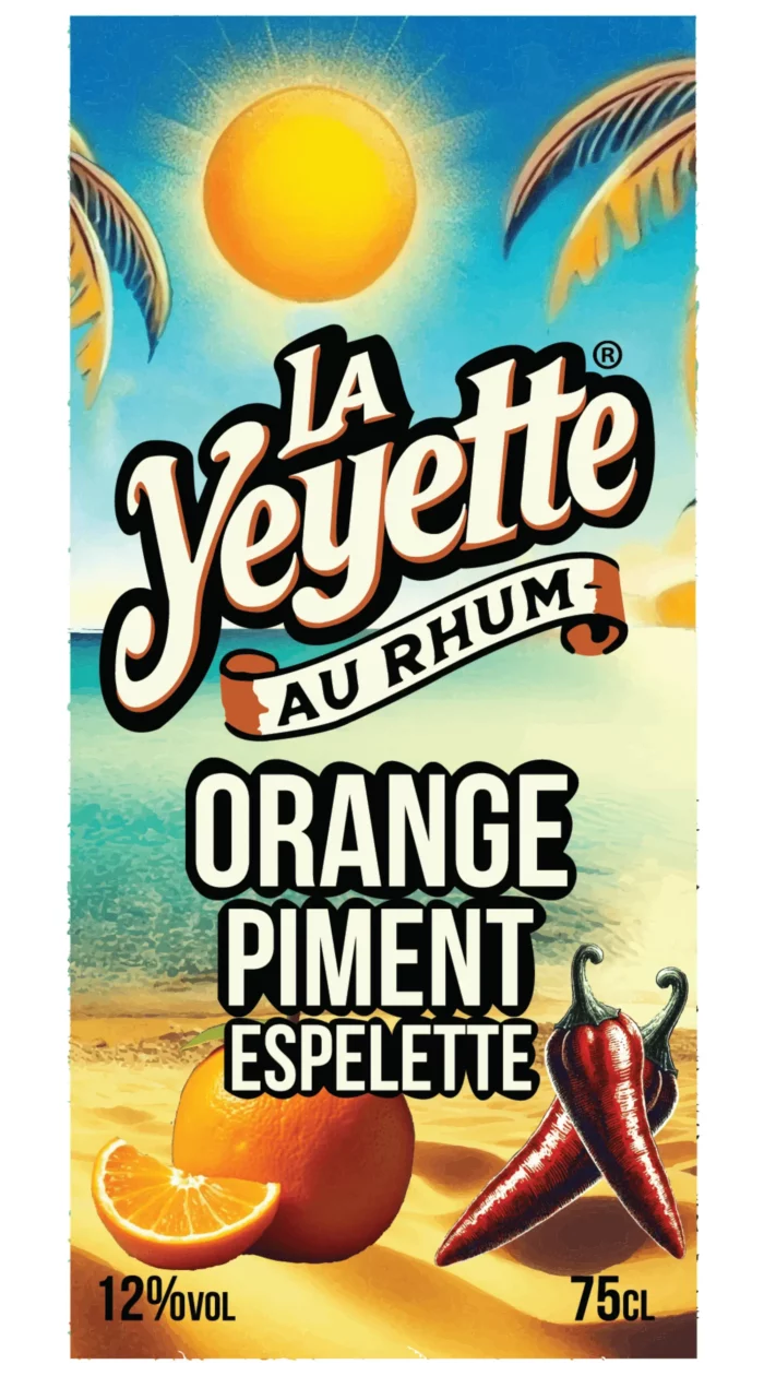 Punch Orange Piment d'Espelette 12 % 75 cl
