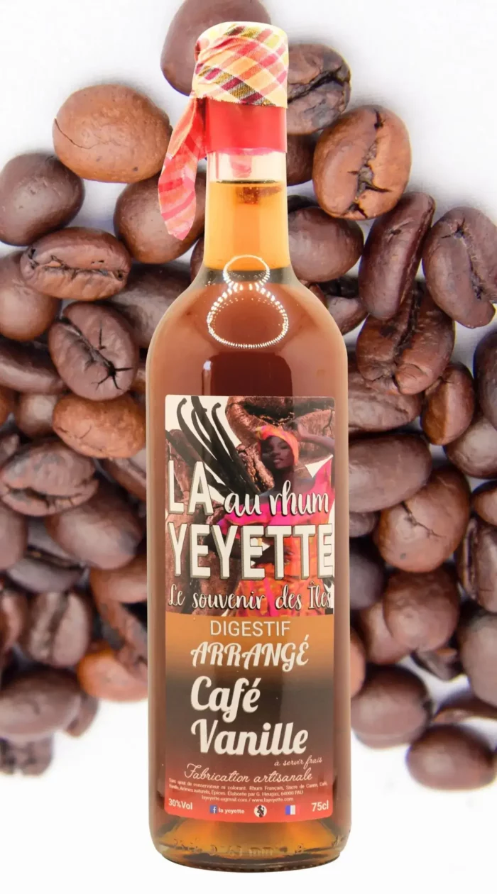 Rhum Arrangé Café Vanille 30 % 75 cl