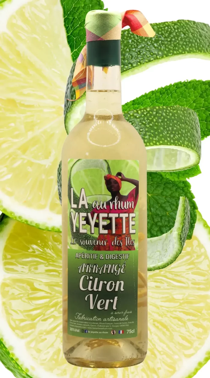 Rhum Arrangé Citron Vert 30 % 75 cl