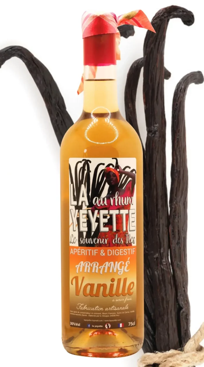 Rhum Arrangé Vanille 30 % 75 cl