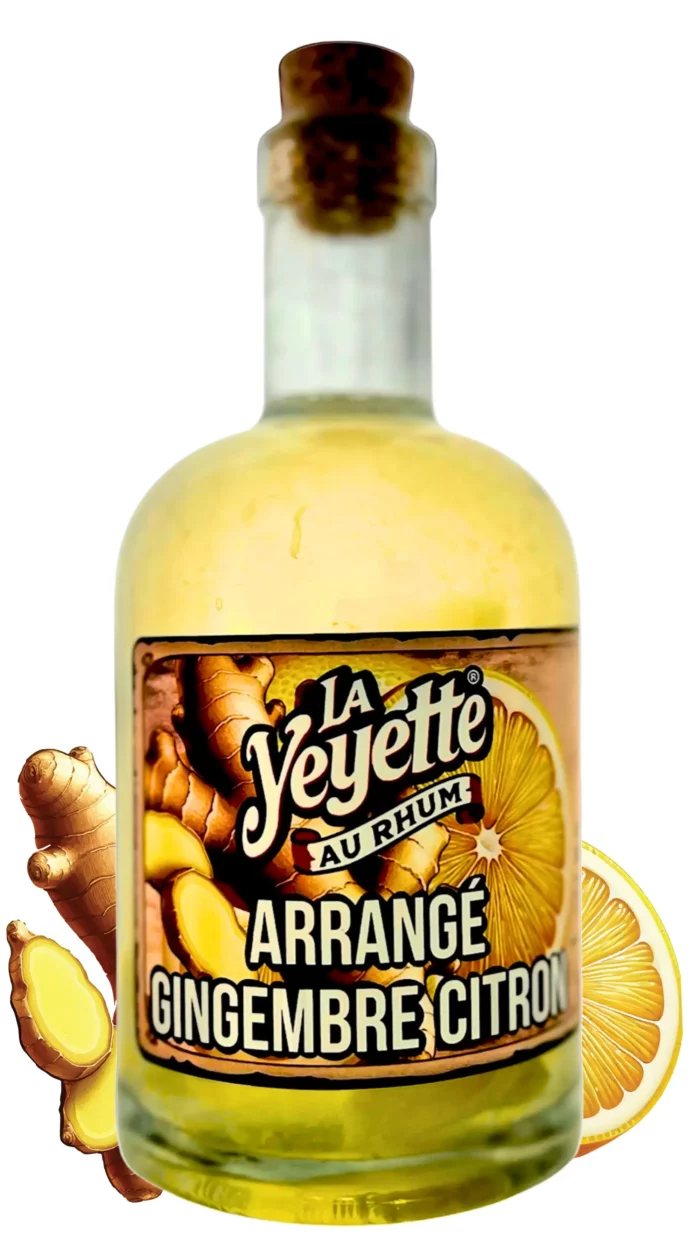 Rhum Arrangé Gingembre Citron 30 % 50 cl