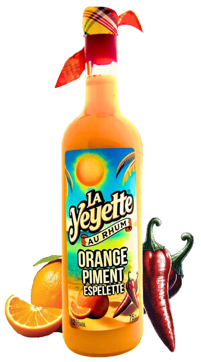 Punch Orange Piment d'Espelette 12 % 75 cl